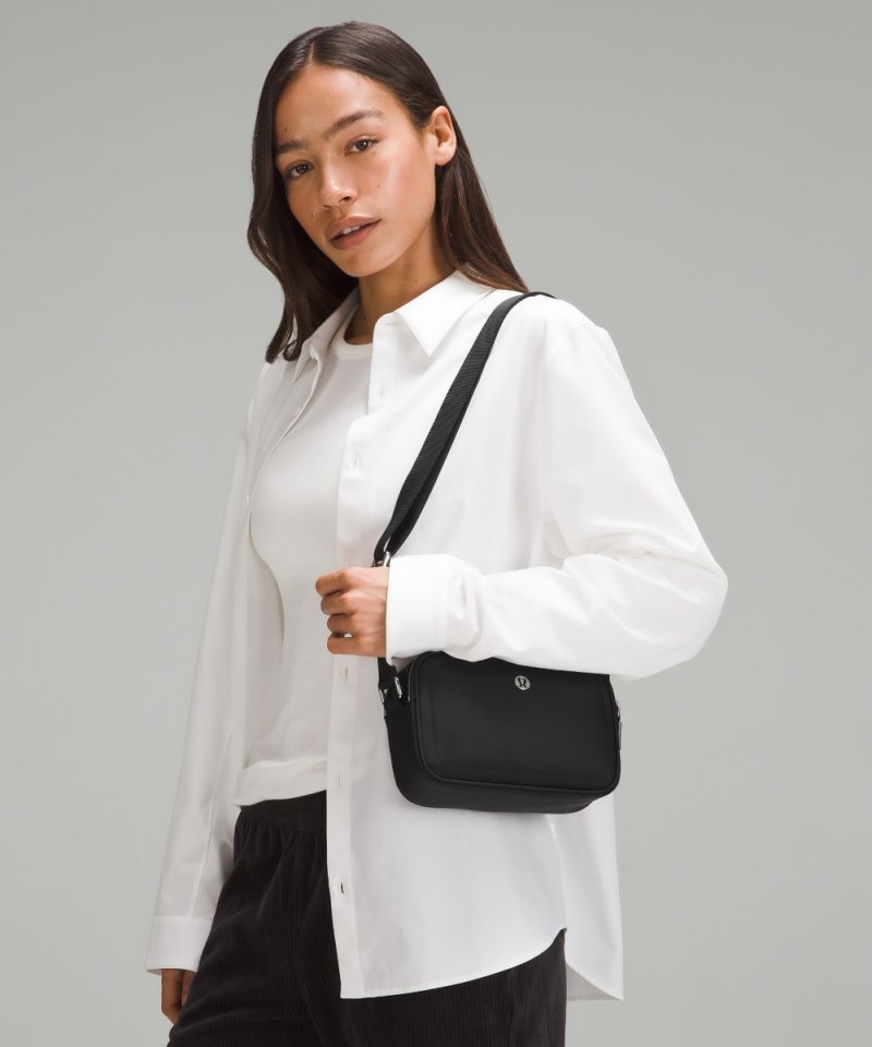 Lululemon Crossbody Camera Bag 2L Black Online Outlet Sale