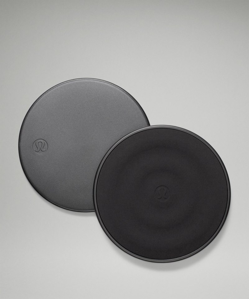 Lululemon Workout Sliders *Set of 2 Black Online Outlet Sale
