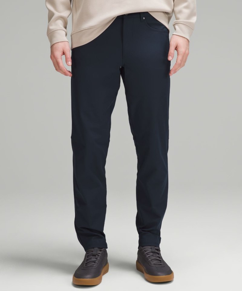 Lululemon ABC Classic-Fit 5 Pocket Pant 34"L *Warpstreme True Navy Online Outlet Sale