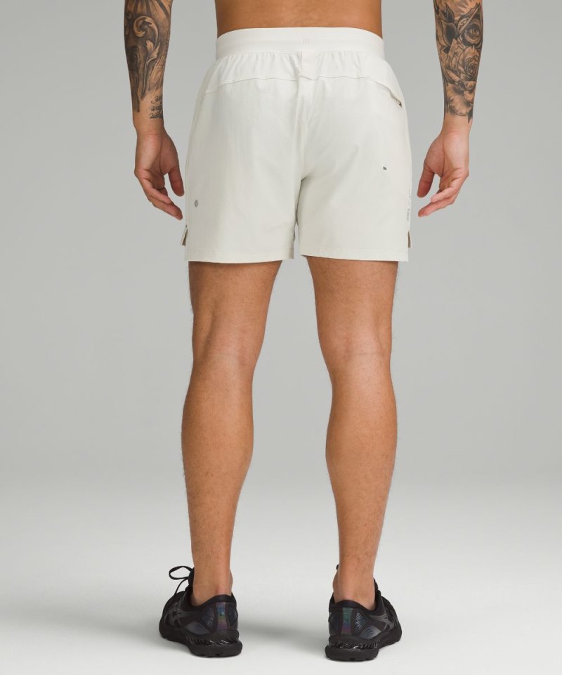 Lululemon License to Train Linerless Short 5" Bone Online Outlet Sale