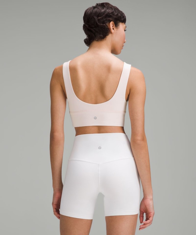 Lululemon lululemon Align™ V-Neck Bra *Light Support, A / B Cup Strawberry Milkshake Online Outlet Sale