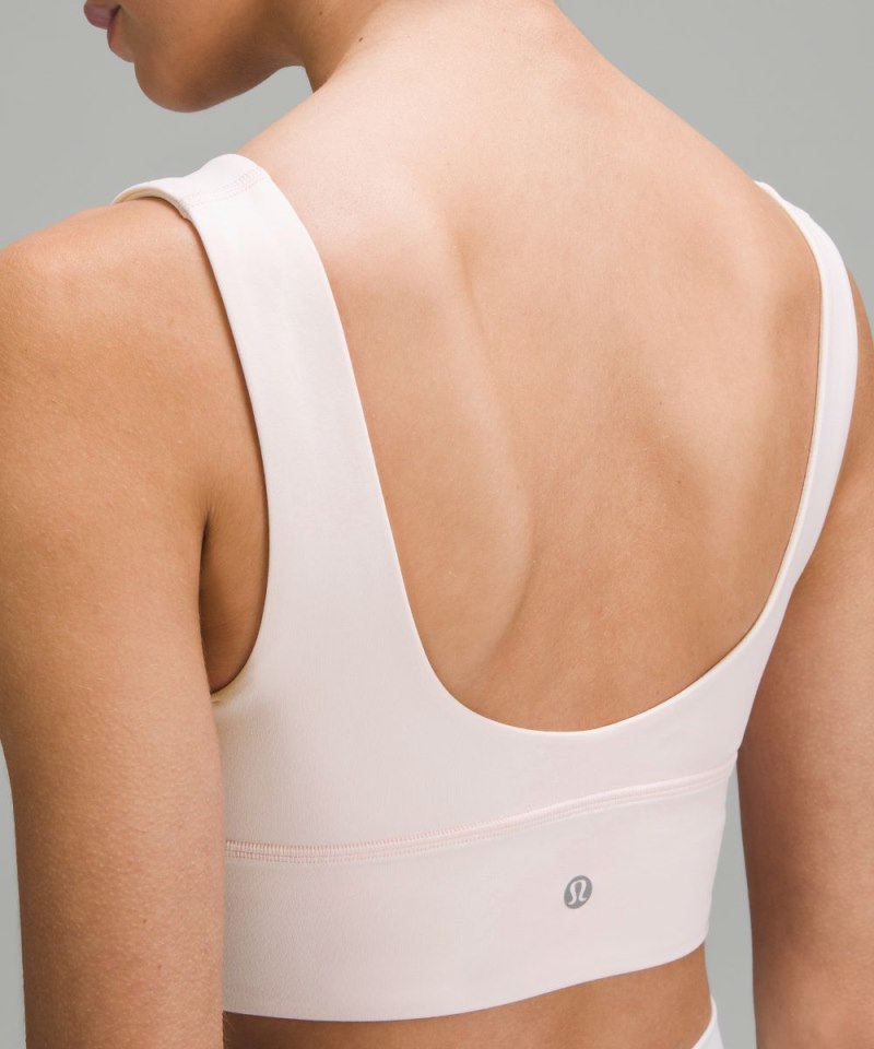 Lululemon lululemon Align™ V-Neck Bra *Light Support, A / B Cup Strawberry Milkshake Online Outlet Sale