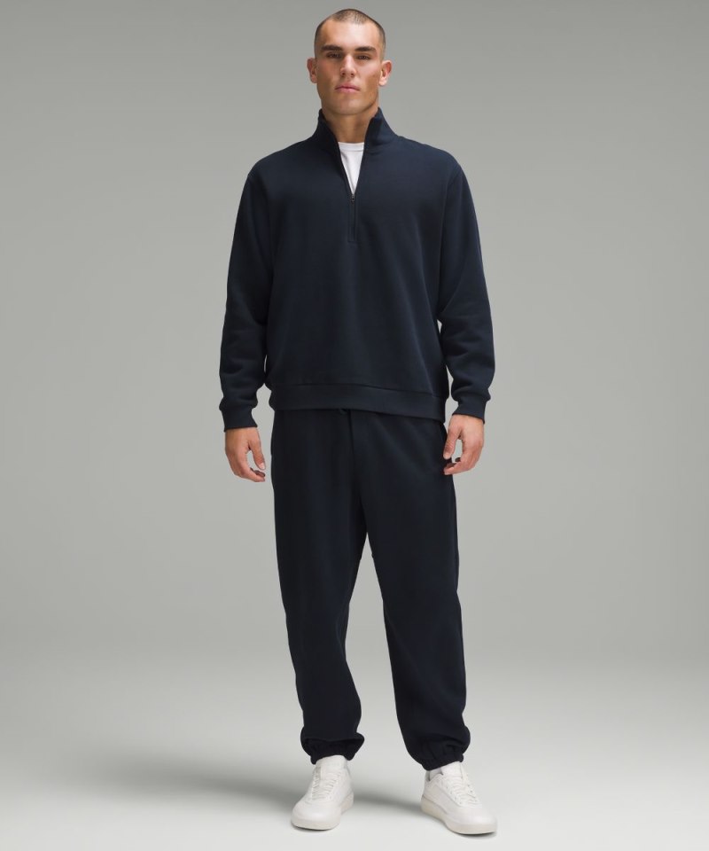 Lululemon Steady State Half Zip True Navy Online Outlet Sale
