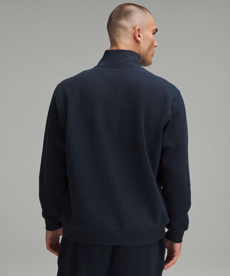 Lululemon Steady State Half Zip True Navy Online Outlet Sale