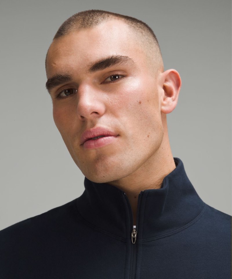 Lululemon Steady State Half Zip True Navy Online Outlet Sale