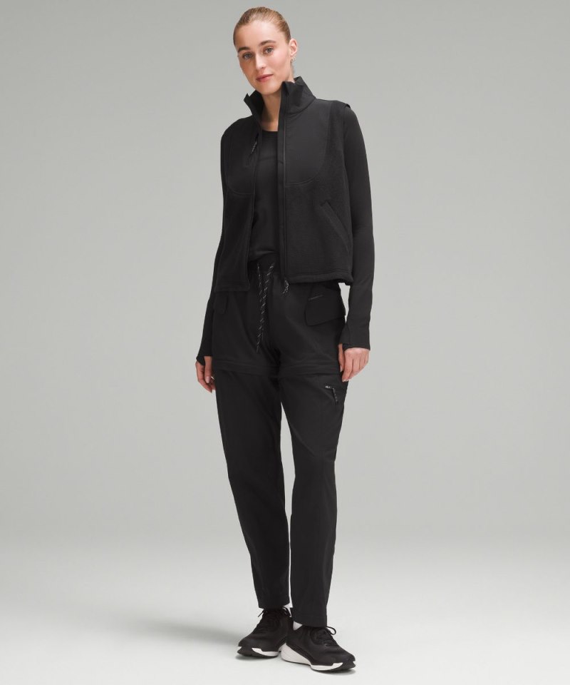 Lululemon Convertible High-Rise Hiking Pant Black Online Outlet Sale
