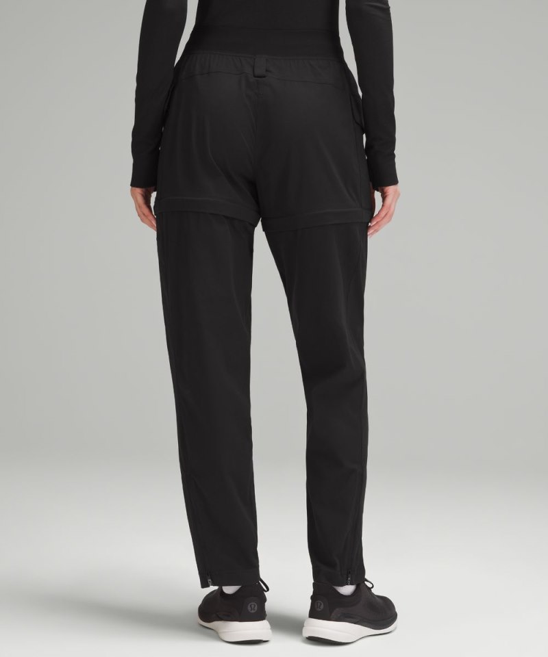 Lululemon Convertible High-Rise Hiking Pant Black Online Outlet Sale