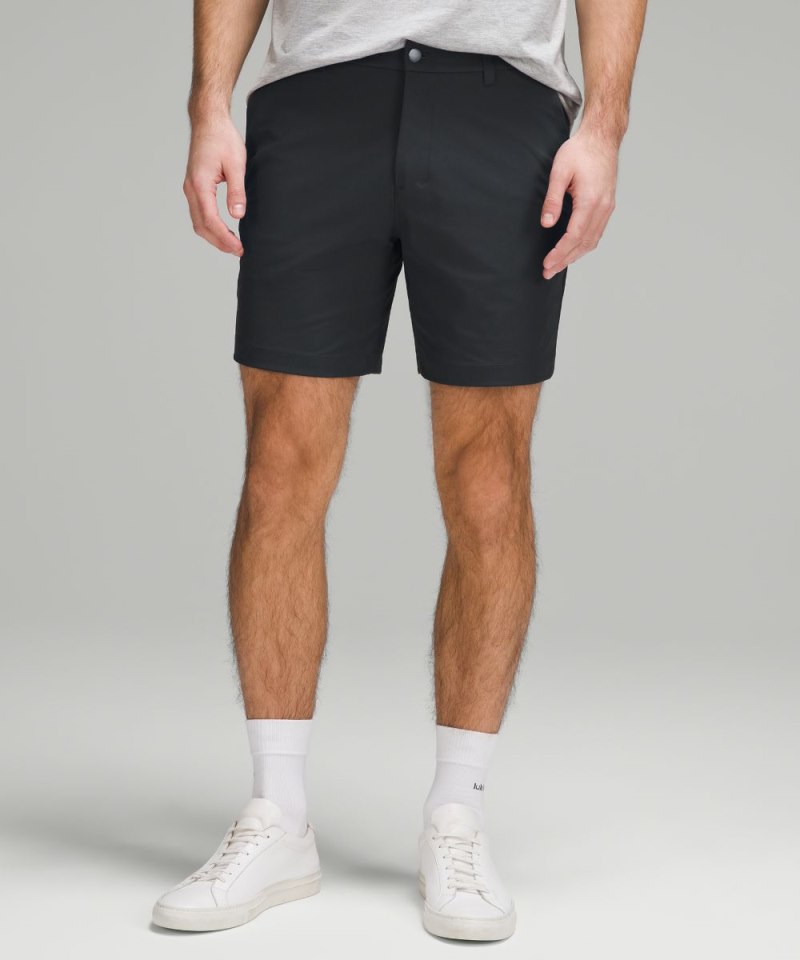 Lululemon ABC Classic-Fit Short 7" *Warpstreme Obsidian Online Outlet Sale