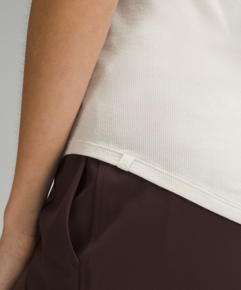Lululemon Hold Tight Short-Sleeve Shirt Bone Online Outlet Sale