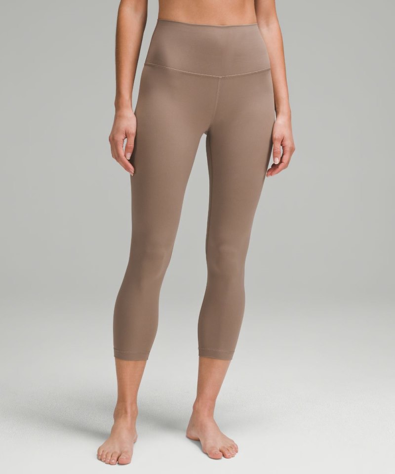 Lululemon lululemon Align™ High-Rise Crop 23" Taupetastic Online Outlet Sale