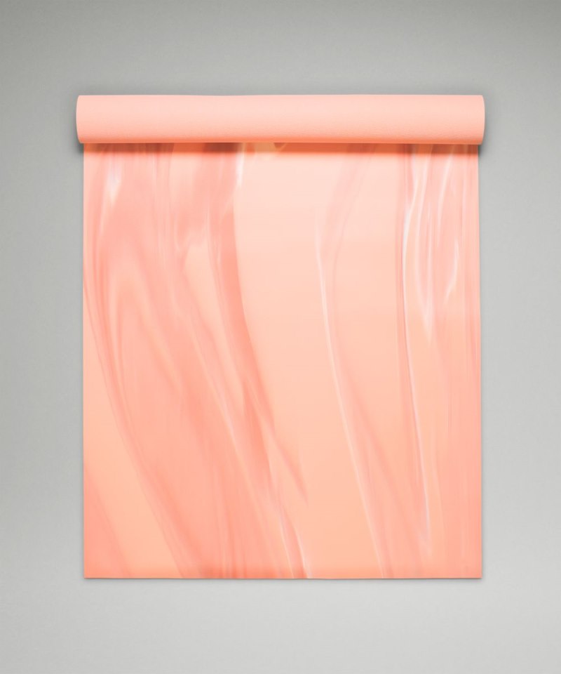 Lululemon The Mat 3mm *Made With FSC™ Certified Rubber Dew Pink / Pink Pastel / White / Dew Pink Online Outlet Sale