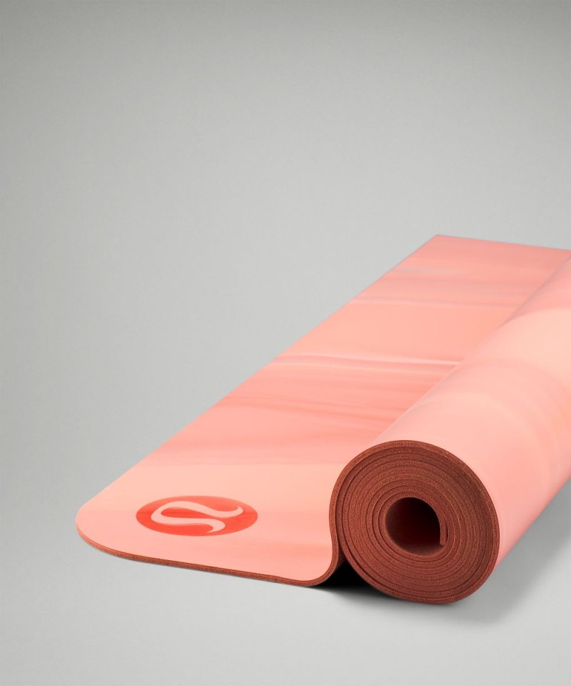 Lululemon The Mat 3mm *Made With FSC™ Certified Rubber Dew Pink / Pink Pastel / White / Dew Pink Online Outlet Sale