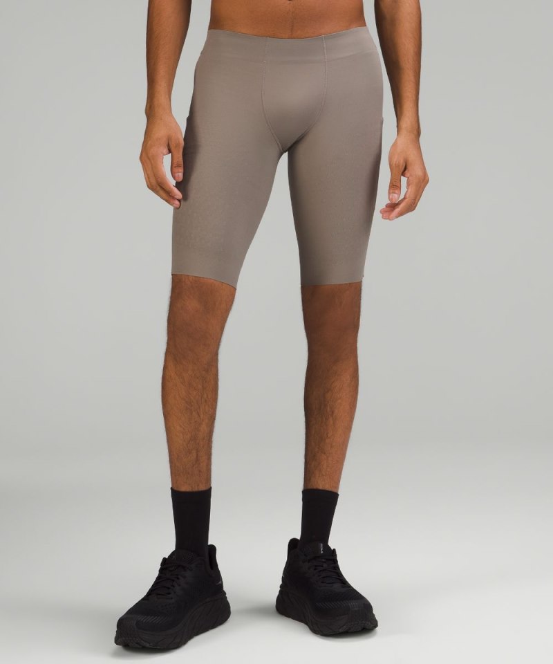 Lululemon SenseKnit Running Short 10" Carbon Dust Online Outlet Sale