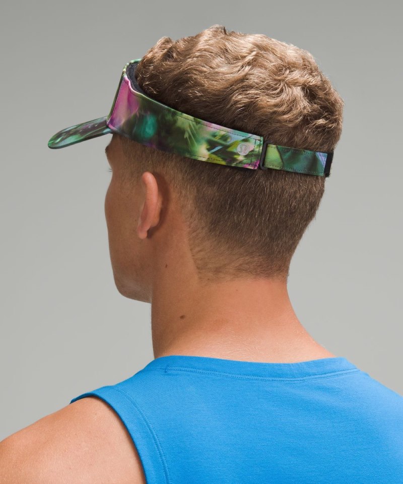 Lululemon Removable Sweatband All-Sport Visor *Pride Discothe?Que Multi Online Outlet Sale