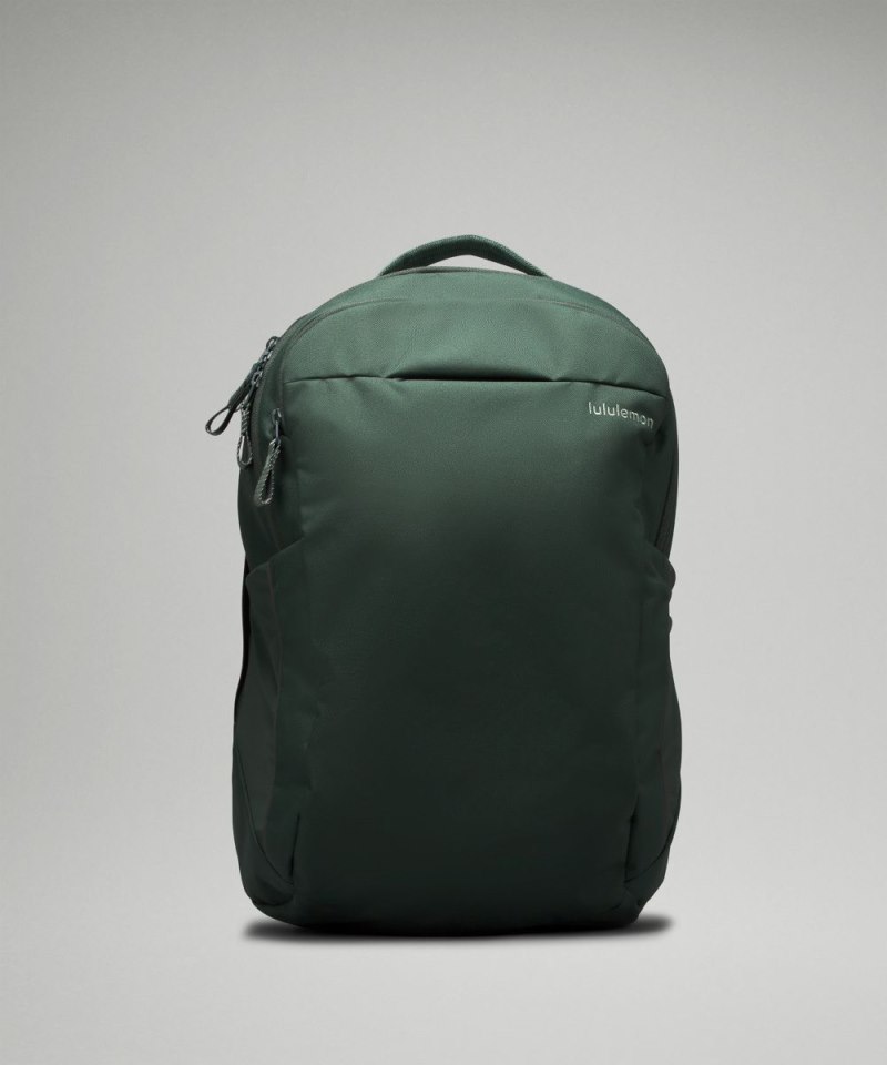 Lululemon Triple-Zip Backpack 28L Legacy Green / Grey Eucalyptus Online Outlet Sale