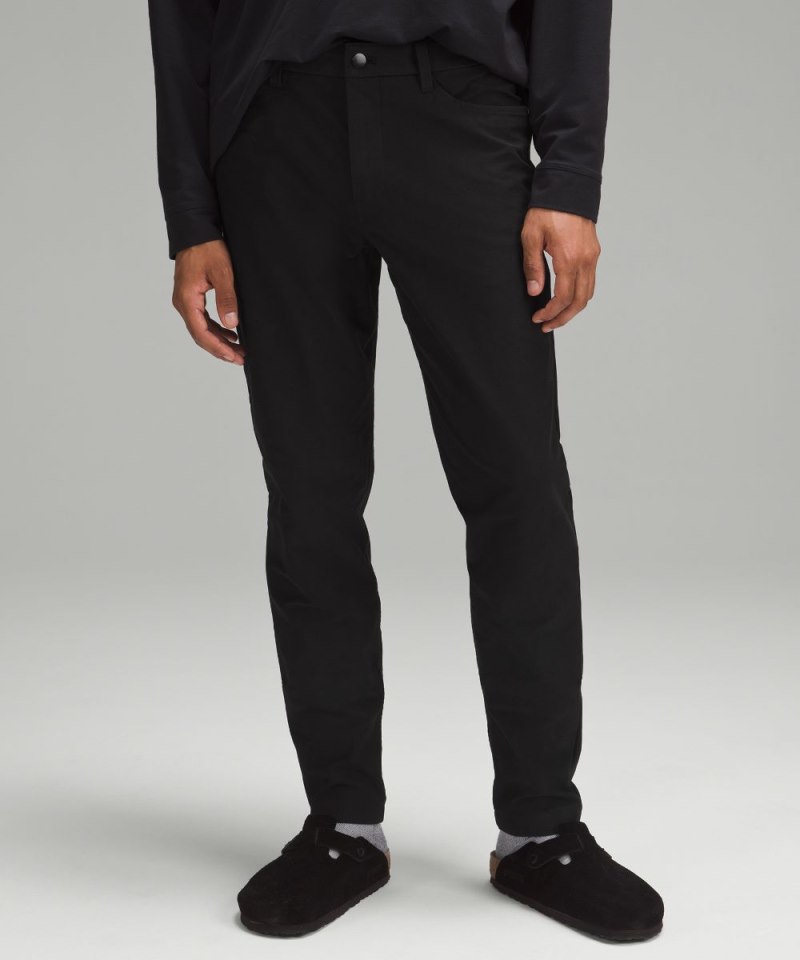 Lululemon ABC Slim-Fit 5 Pocket Pant 30"L *Utilitech Black Online Outlet Sale