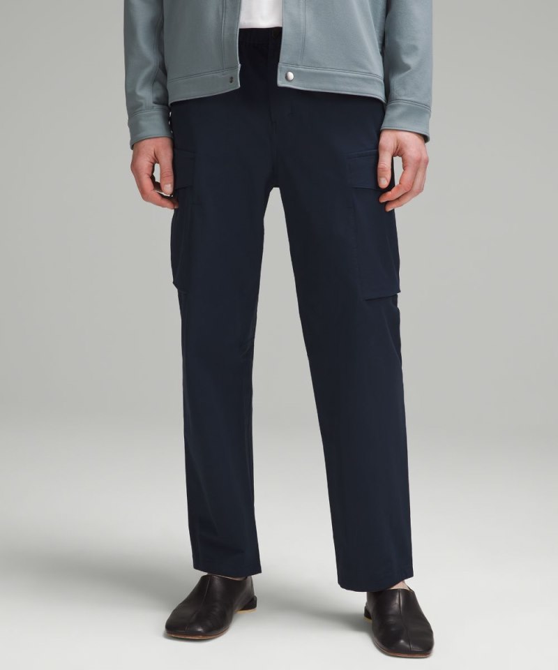 Lululemon Stretch Cotton VersaTwill Relaxed-Fit Cargo Pant True Navy Online Outlet Sale