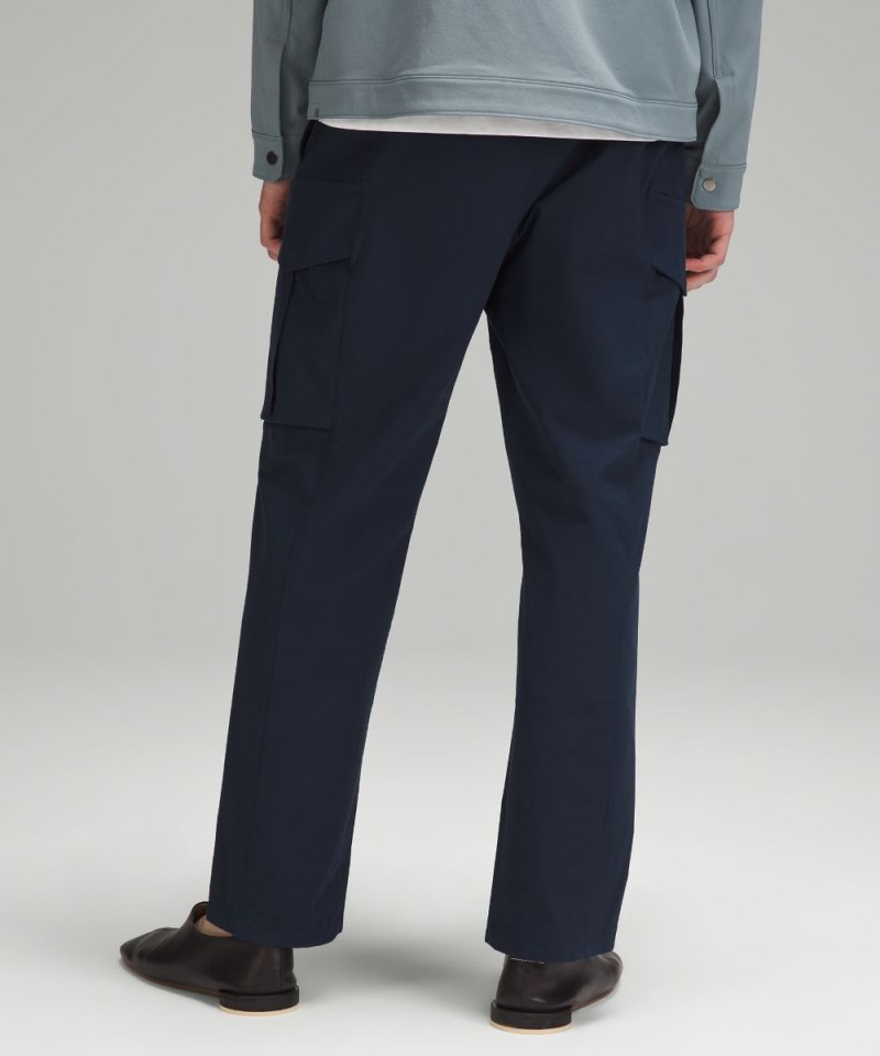 Lululemon Stretch Cotton VersaTwill Relaxed-Fit Cargo Pant True Navy Online Outlet Sale