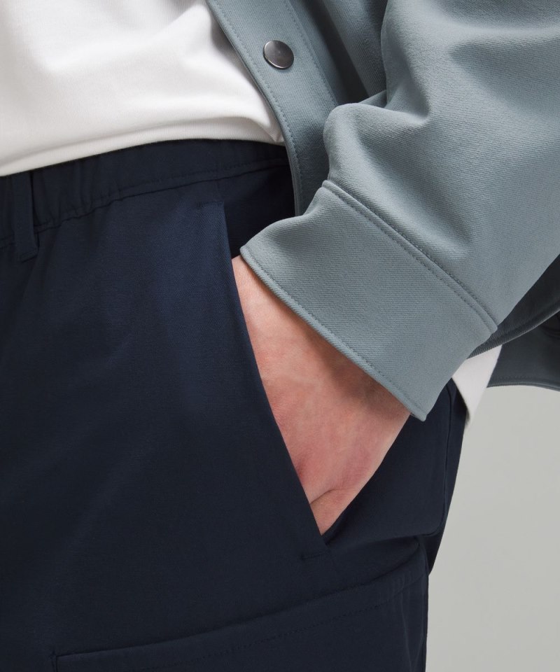 Lululemon Stretch Cotton VersaTwill Relaxed-Fit Cargo Pant True Navy Online Outlet Sale