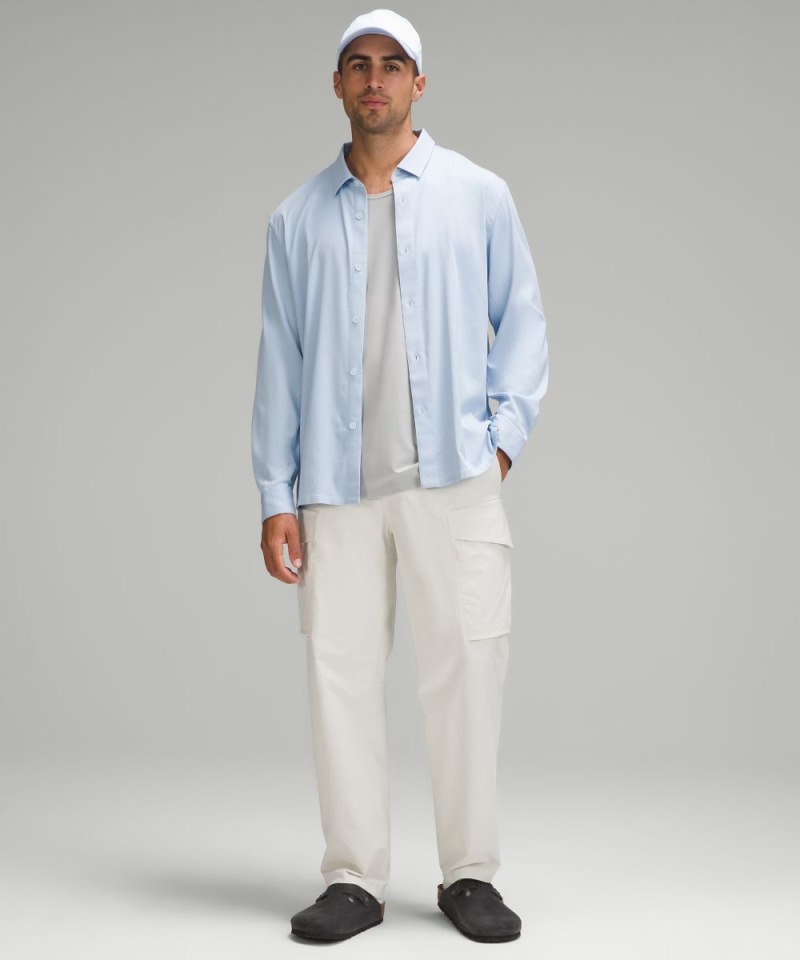 Lululemon Relaxed-Fit Long-Sleeve Button-Up Windmill Online Outlet Sale