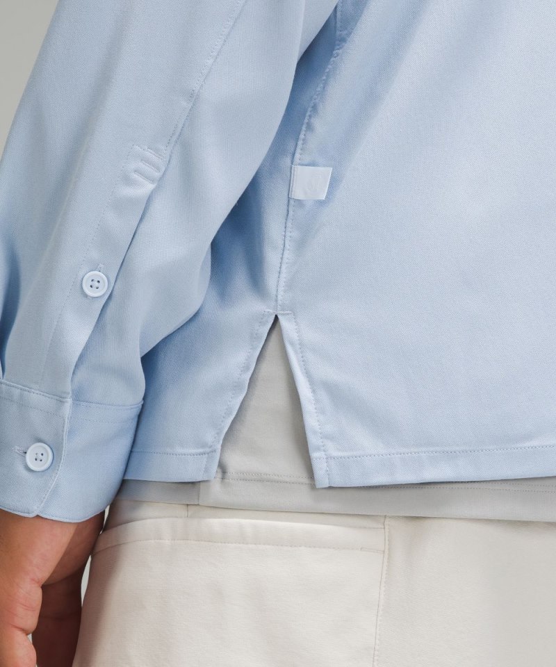 Lululemon Relaxed-Fit Long-Sleeve Button-Up Windmill Online Outlet Sale