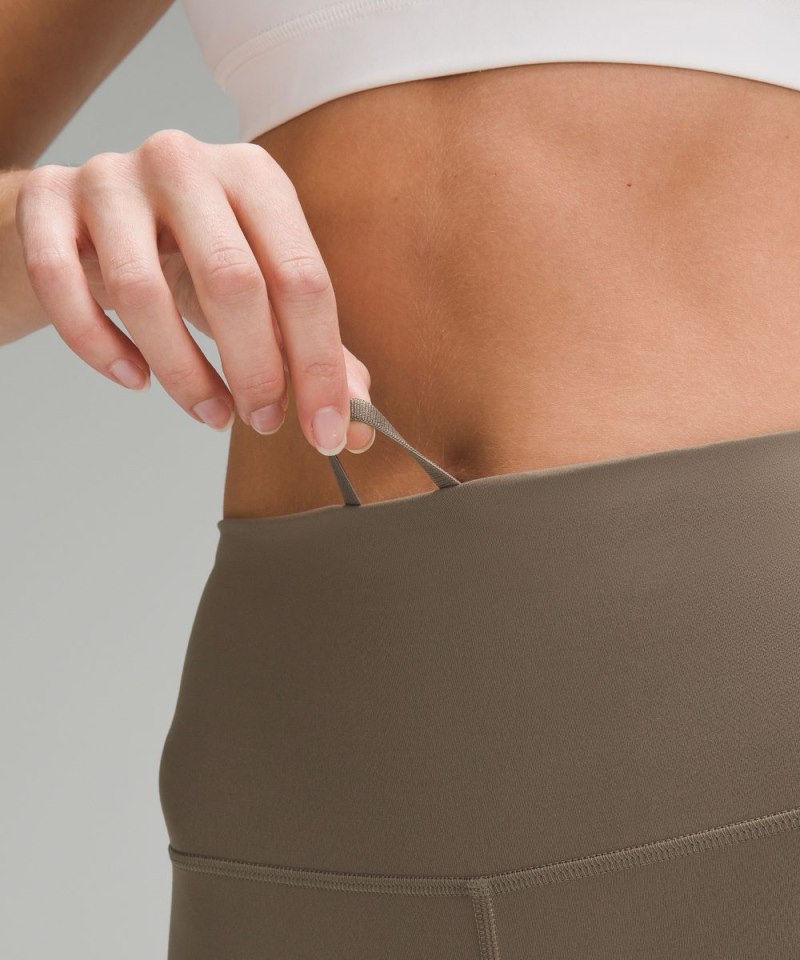 Lululemon Wunder Train High-Rise Crop 23" Nomad Online Outlet Sale