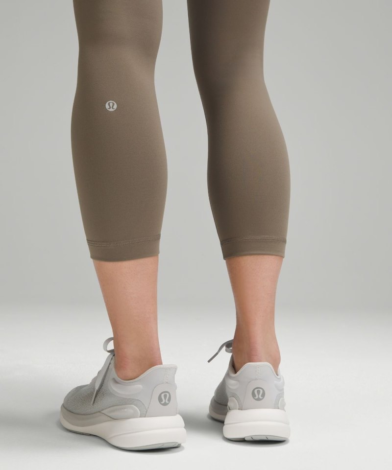 Lululemon Wunder Train High-Rise Crop 23" Nomad Online Outlet Sale