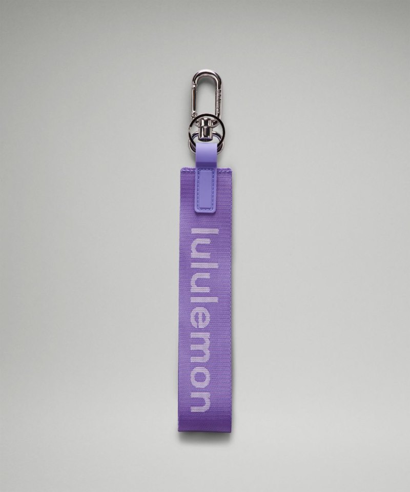 Lululemon Never Lost Keychain Dark Lavender / White Opal Online Outlet Sale