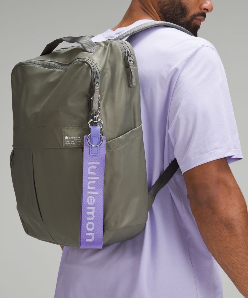 Lululemon Never Lost Keychain Dark Lavender / White Opal Online Outlet Sale
