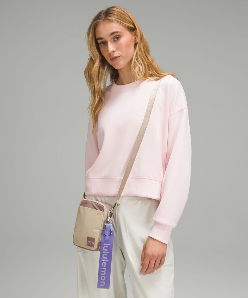 Lululemon Never Lost Keychain Dark Lavender / White Opal Online Outlet Sale