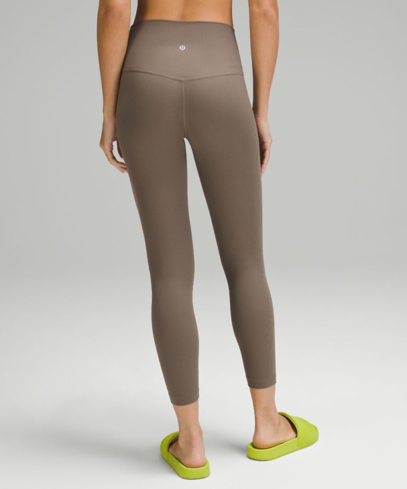 Lululemon lululemon Align™ High-Rise Ribbed Pant 25" Nomad Online Outlet Sale
