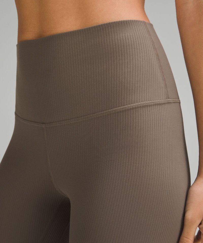 Lululemon lululemon Align™ High-Rise Ribbed Pant 25" Nomad Online Outlet Sale