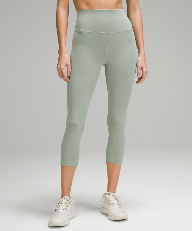 Lululemon Wunder Train High-Rise Crop 21" Palm Court Online Outlet Sale