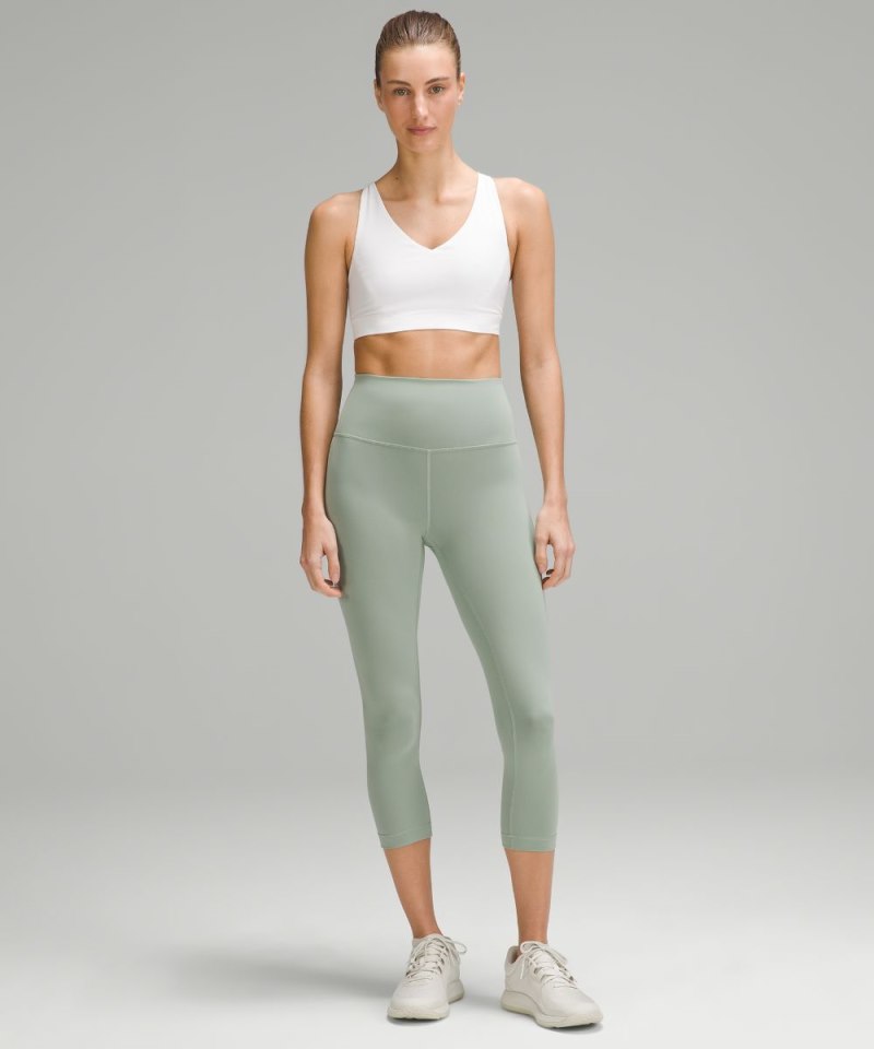 Lululemon Wunder Train High-Rise Crop 21" Palm Court Online Outlet Sale