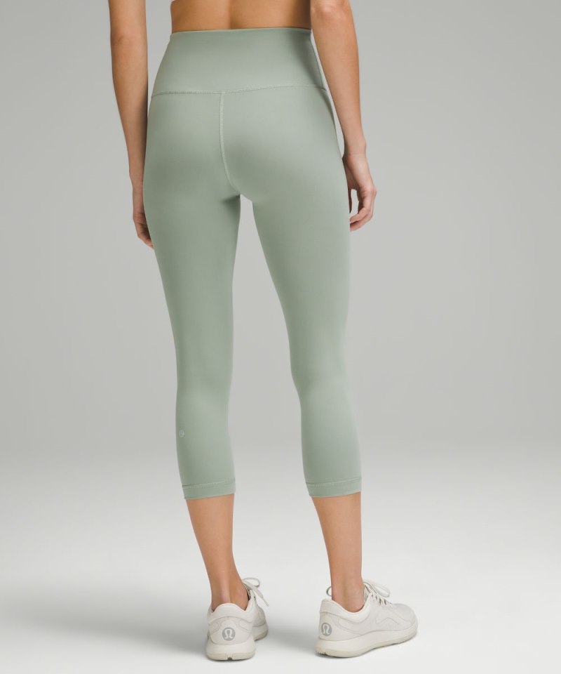 Lululemon Wunder Train High-Rise Crop 21" Palm Court Online Outlet Sale