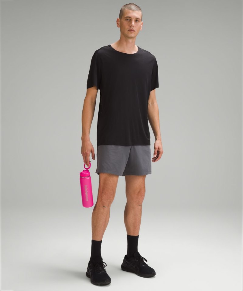 Lululemon Back to Life Sport Bottle 24oz *Straw Lid Sonic Pink Online Outlet Sale
