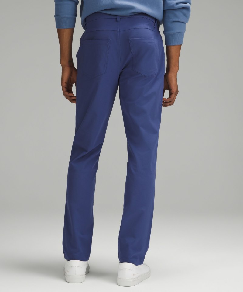 Lululemon ABC Classic-Fit 5 Pocket Pant 30" *Warpstreme Gatsby Blue Online Outlet Sale