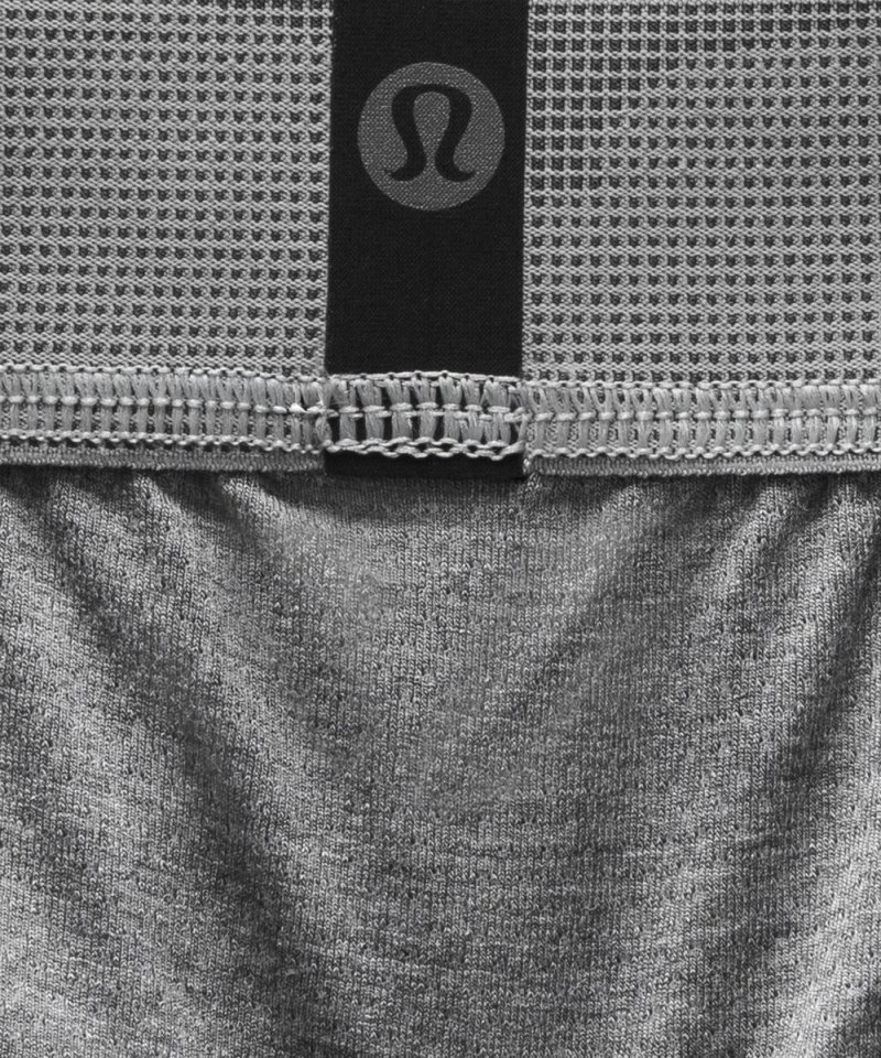 Lululemon Always In Motion Mesh Boxer 5" Heathered Core Medium Grey Online Outlet Sale