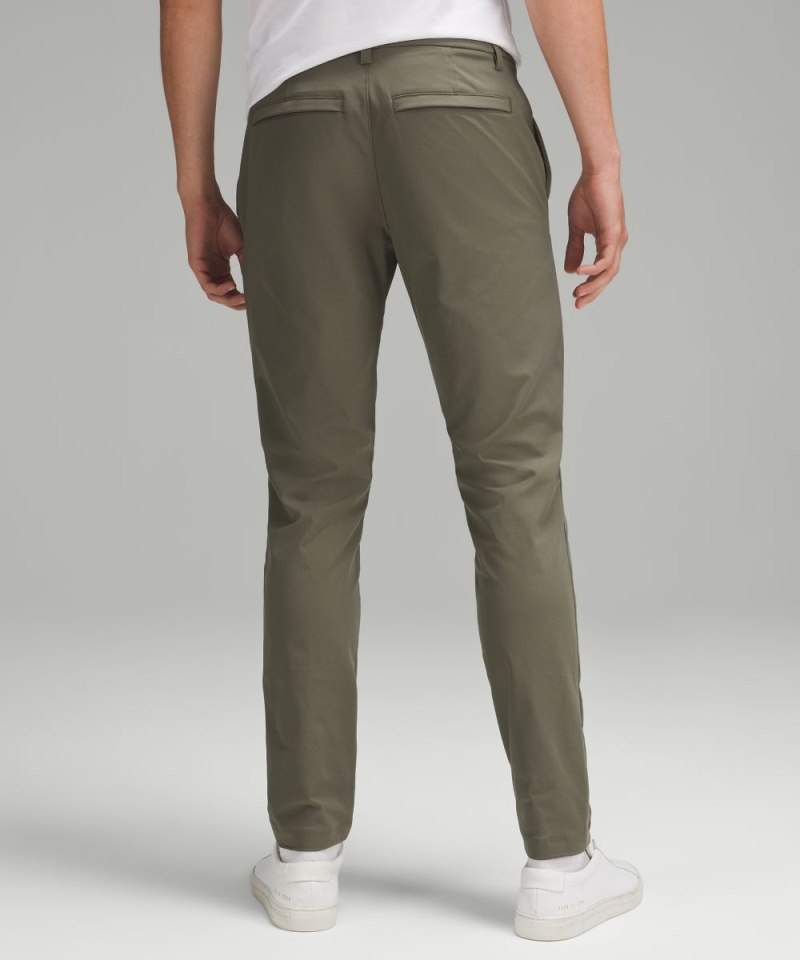 Lululemon ABC Slim-Fit Trouser 30"L *Warpstreme Army Green Online Outlet Sale