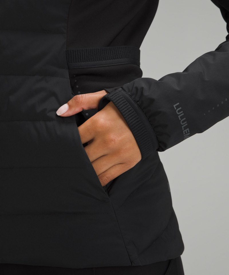 Lululemon Down for It All Jacket Black Online Outlet Sale