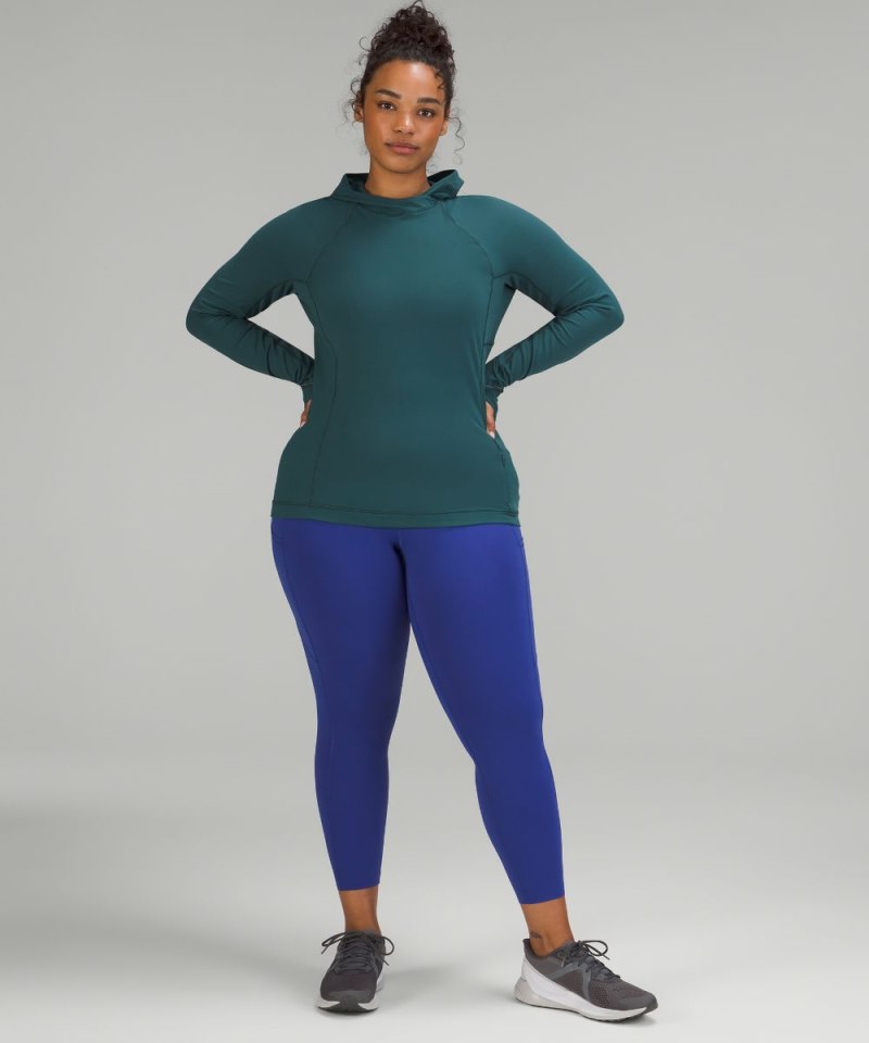Lululemon It's Rulu Long-Sleeve Hoodie Green Jasper Online Outlet Sale