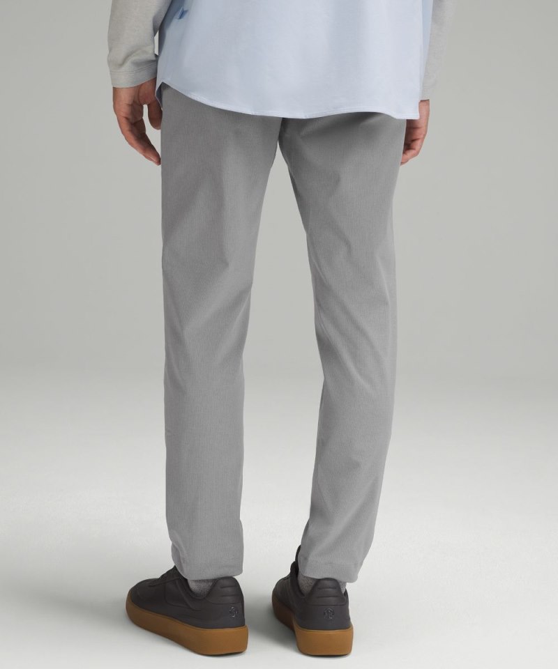 Lululemon ABC Slim-Fit Trouser 34"L *WovenAir Rhino Grey Online Outlet Sale