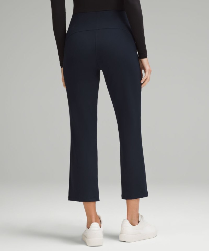 Lululemon Smooth Fit Pull-On High-Rise Cropped Pant True Navy Online Outlet Sale