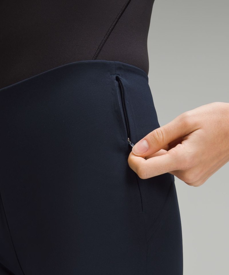 Lululemon Smooth Fit Pull-On High-Rise Cropped Pant True Navy Online Outlet Sale