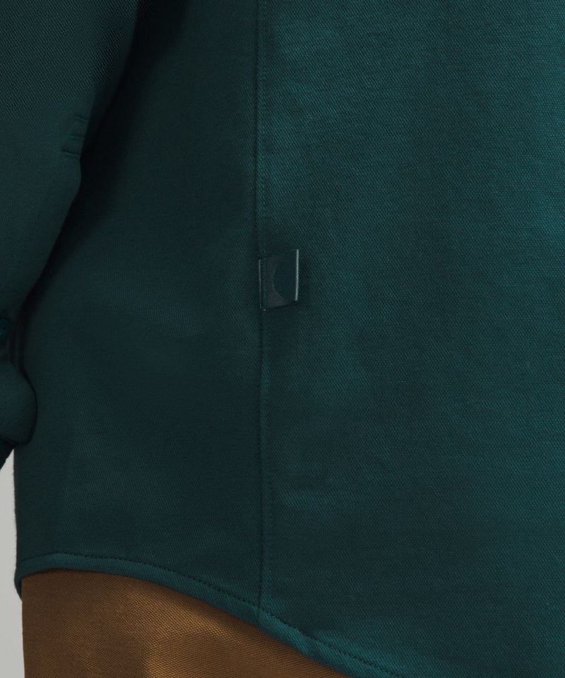 Lululemon Commission Long-Sleeve Shirt Storm Teal Online Outlet Sale