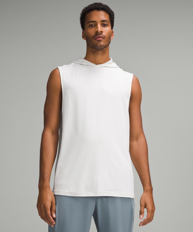 Lululemon License to Train Relaxed-Fit Sleeveless Hoodie Light Vapor Online Outlet Sale