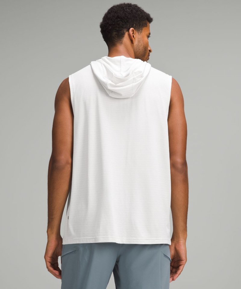 Lululemon License to Train Relaxed-Fit Sleeveless Hoodie Light Vapor Online Outlet Sale