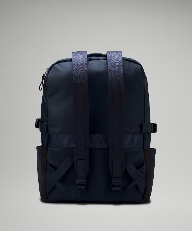 Lululemon New Crew Backpack 22L True Navy Online Outlet Sale