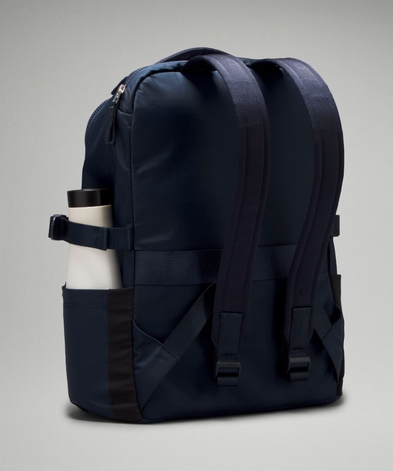 Lululemon New Crew Backpack 22L True Navy Online Outlet Sale