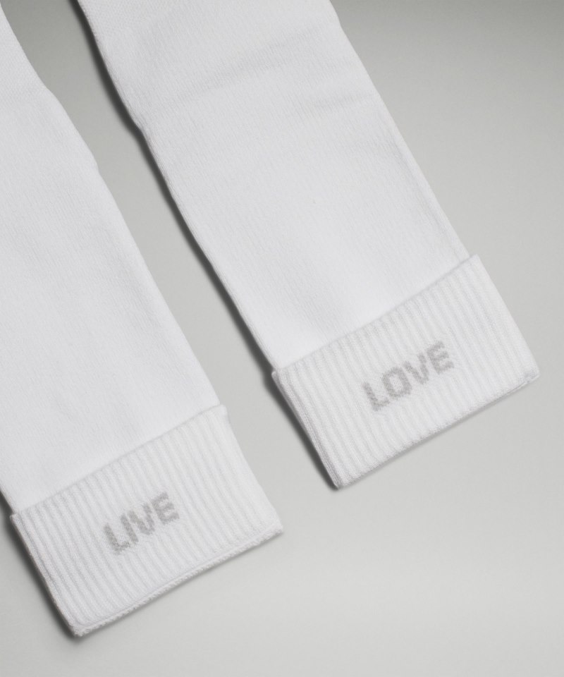 Lululemon Women's Daily Stride Comfort Crew Socks *3 Pack White / Heather Grey / Black Online Outlet Sale